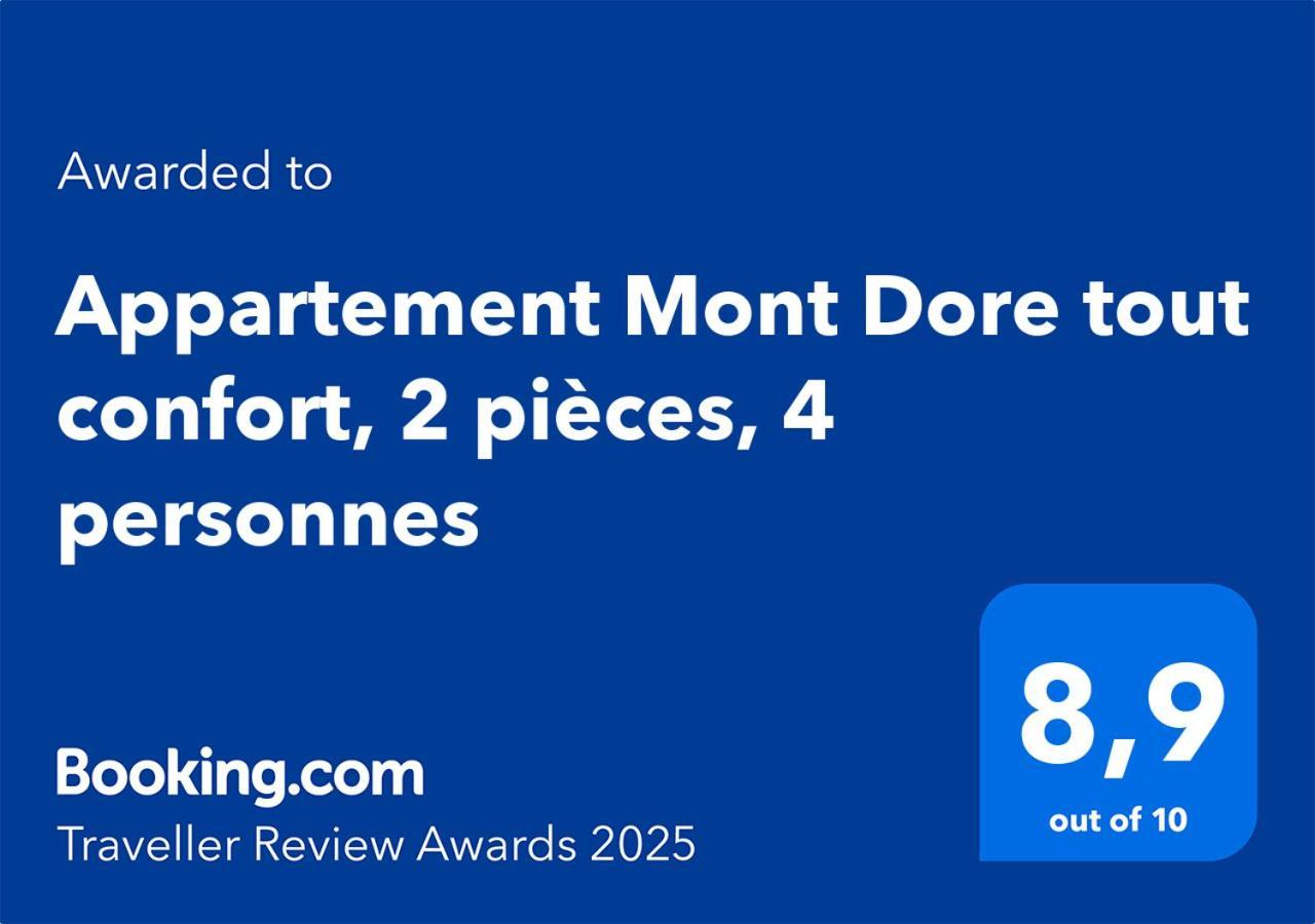 Appartement Mont Dore Tout Confort, 2 Pieces, 4 Personnes Exterior photo